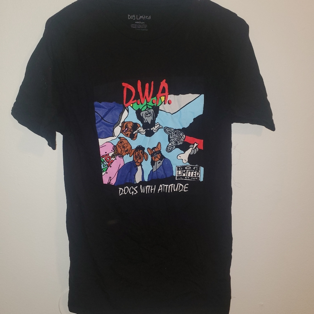 DWA Dogs With Attitude Dog Limited Shirt Size Medium